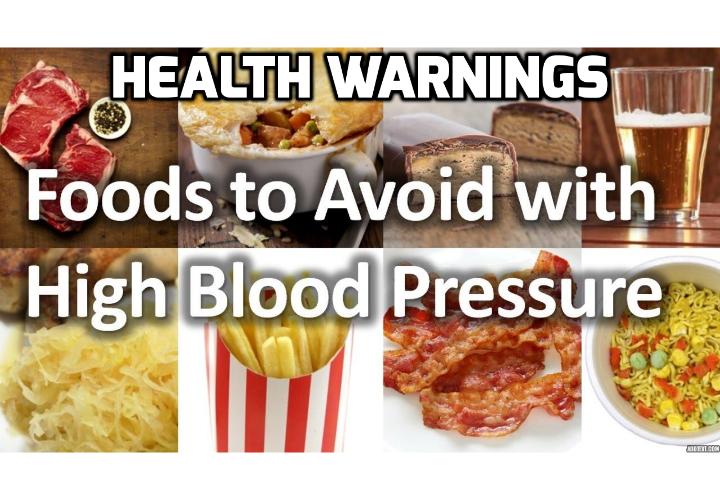 Health Warnings Don’t Take These If You Have High Blood Pressure