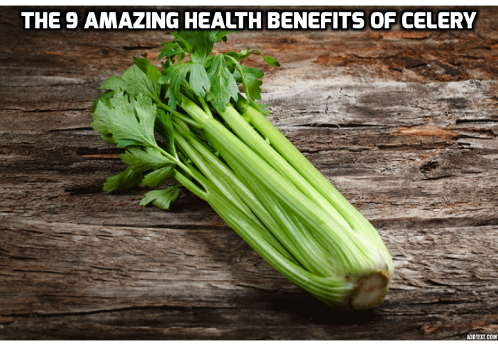 Revealing Here the 9 Amazing Health Benefits of Celery AntiAging